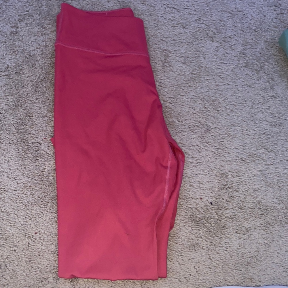 Pink nike leggings